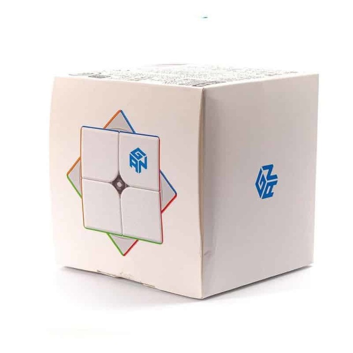 Gan251 M Air mágneses GAN 2x2x2 rubik játék, kocka, speedcube, versenykocka- matrica nélküli