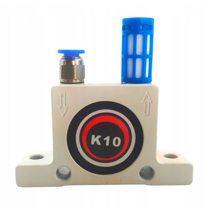 Vibrator pneumatic cu bila, K10, Vibratie rotativa, Aluminiu