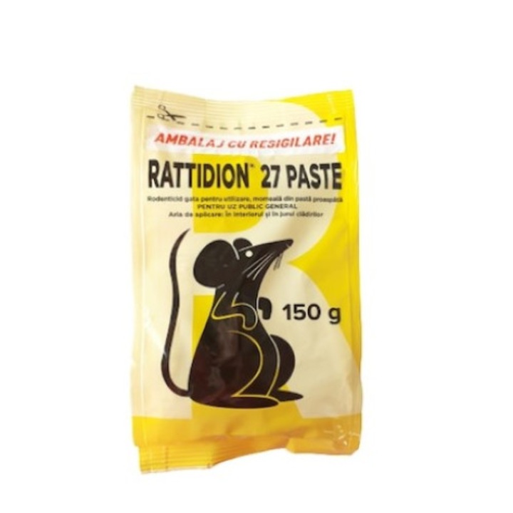 Otrava Raticid pentru soareci si sobolani Rattidion, 150 g