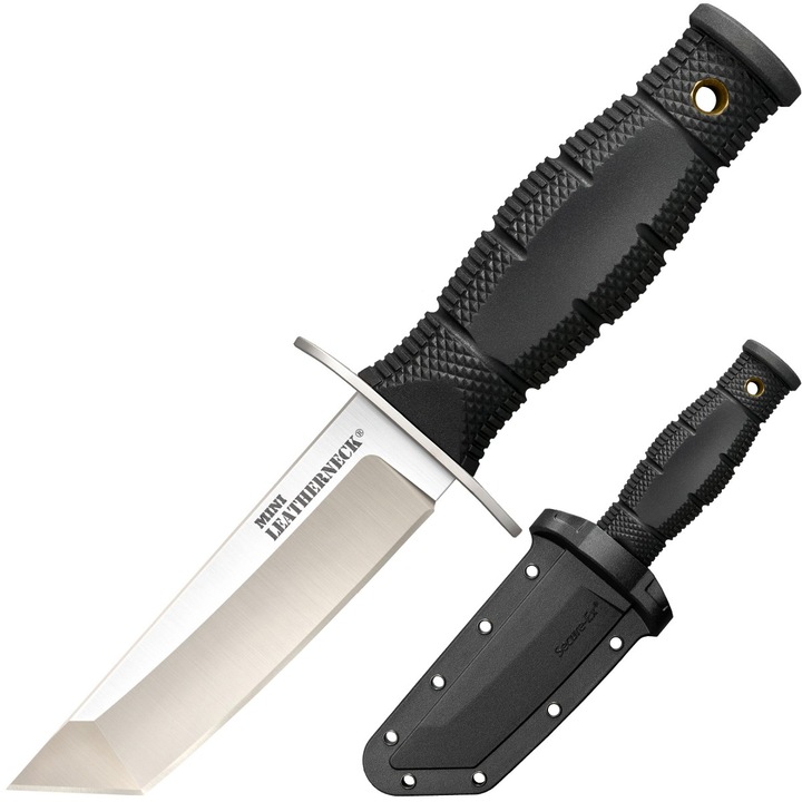 Cutit cu lama fixa Mini Leatherneck Tanto Point, Cold Steel