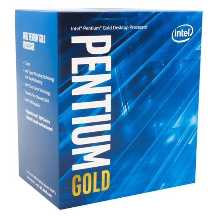 Számítógép processzor, CPU Intel Pentium G6405, 2C, 4T, 4.1, 4M, s1200, doboz, SS300195