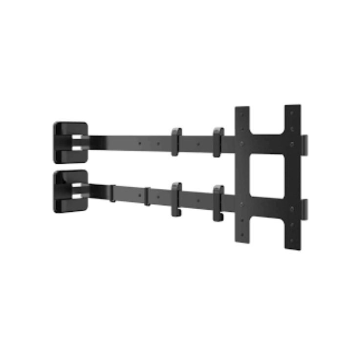 TV стойка Meliconi, завъртане до 90 градуса, 55-82'', 70 кг, VESA 200-300-400-600, Черен