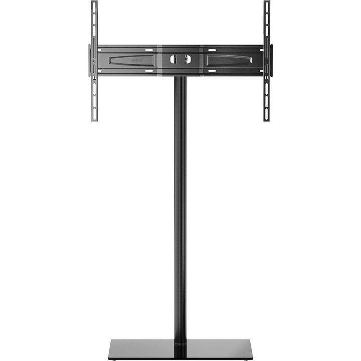 Suport TV de podea Meliconi STAND 600, 50 "- 82" /127-208 cm, max 40 kg, Inclinare orizontala 20 °, Inclinare verticala (-15 °, + 15 °), VESA 300-400-600, Negru