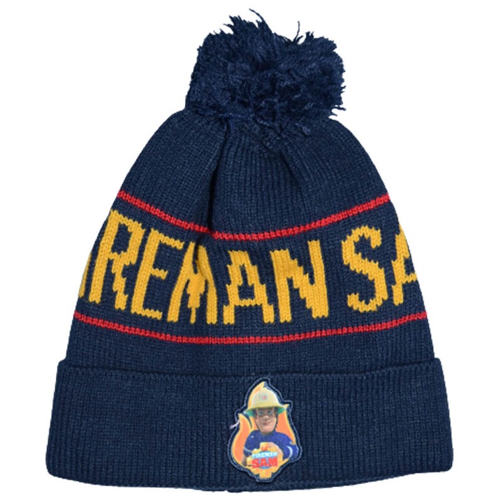 Caciula pentru baieti E Plus M Fireman SAM SD1265, Bleumarin 86228