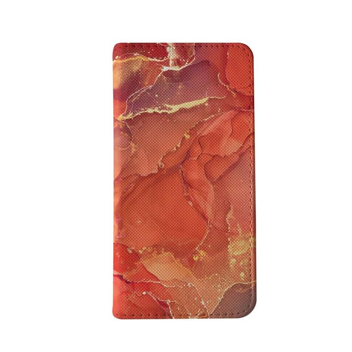 MOTOROLA MOTO E20 / E30 / E40 Marble IV ökológiai bőrrel kompatibilis burkolat