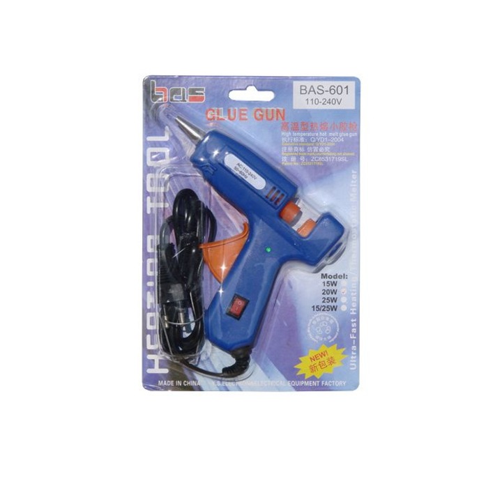 Pistol de lipit cu baghete de adeziv