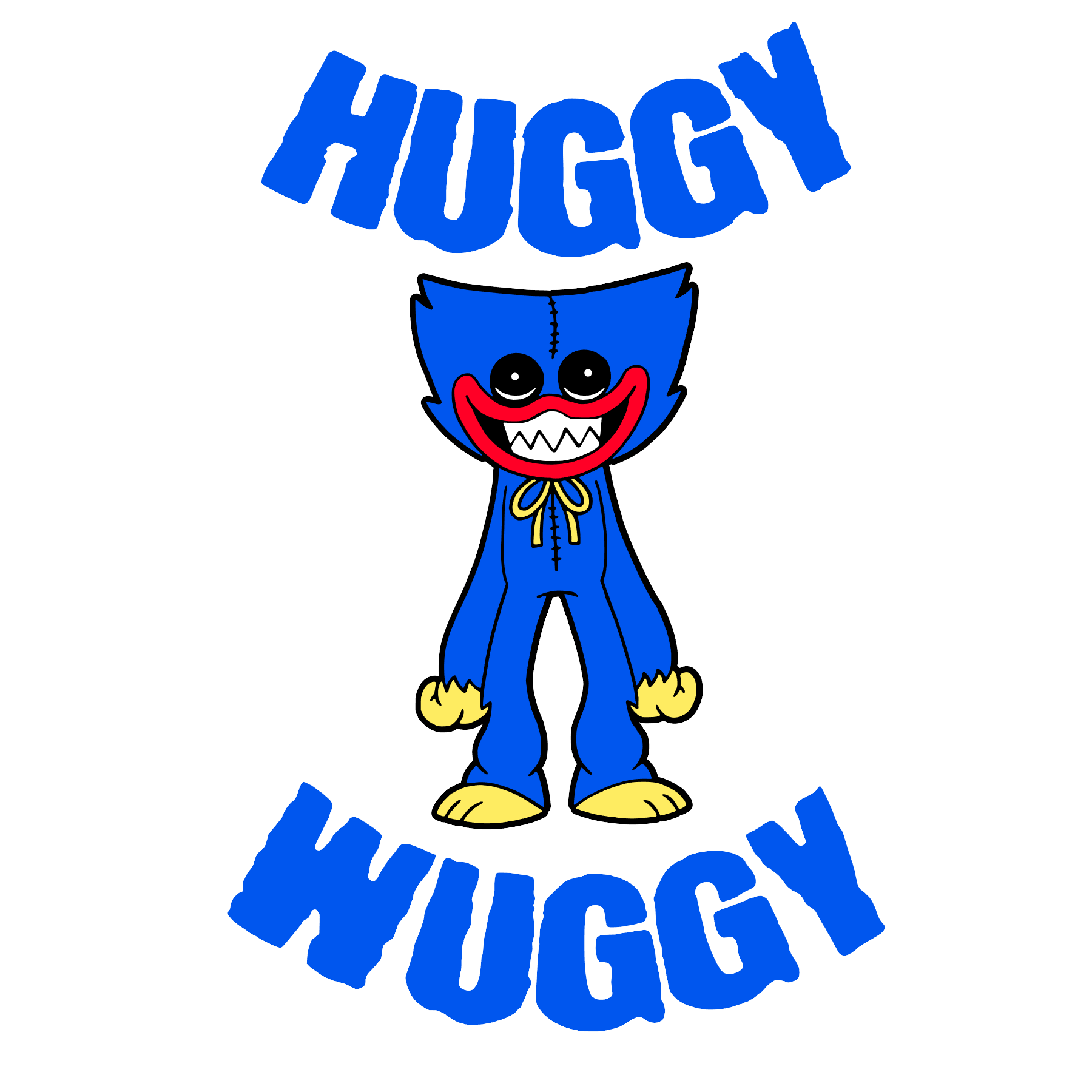 Sticker Huggy Wuggy 3, 20 cm - eMAG.ro