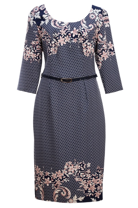 Rochie dama R44, Multicolor, 44