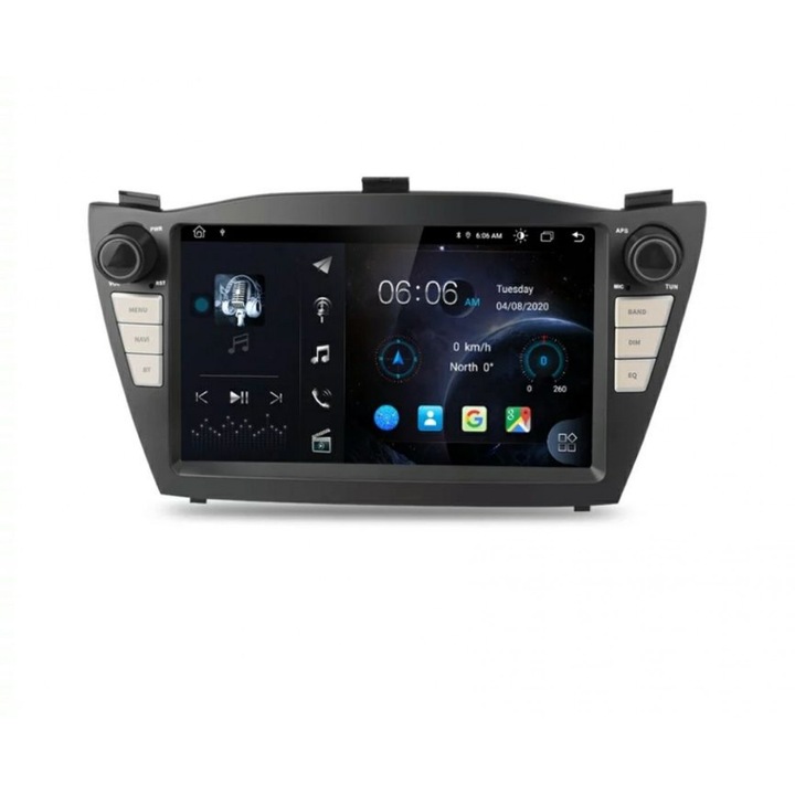 Multimedia cu navigatie, Hyundai, IX35, 2008-2015/ Tucson, Negru