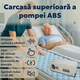 Saltea Antiescara Cu Compresor Silentios, Alhena® HF6001/HF608, 200 x 90 cm, Saltea Pentru Escare Cu Mod Alternativ Si Static, Saltea Medicala Cu Celule De Aer, Sistem Antiescare Complet, Pompa Inclusa, Pentru Pacienti Imobilizati, Uz Medical, Albastru