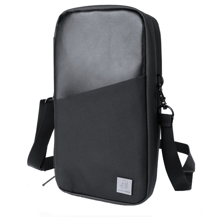 Iratrendező, James Hawk, utazáshoz, Fekete, 25x14x4cm