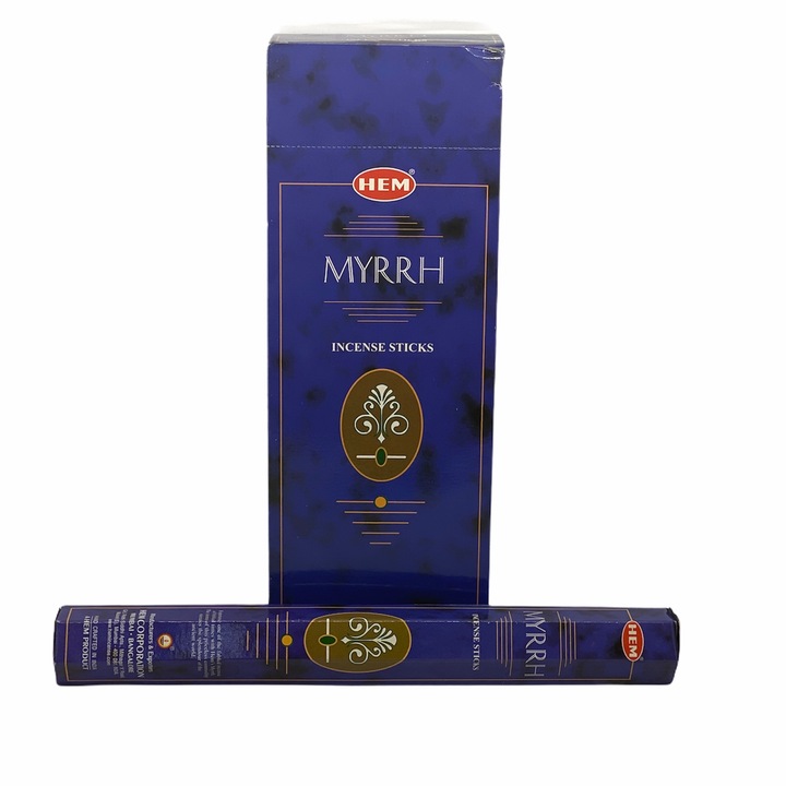 Set betisoare parfumate HEM, MYRRH, 6 cutii x 20 betisoare