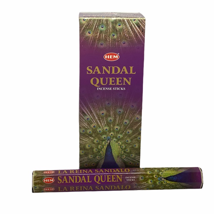 Set betisoare parfumate HEM, SANDAL QUEEN, 6 cutii x 20 betisoare