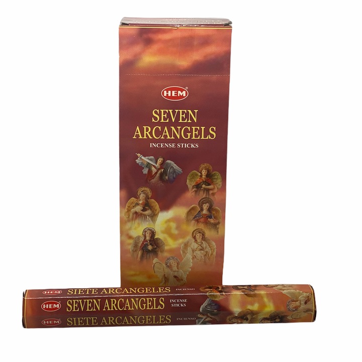 Set betisoare parfumate HEM, SEVEN ARCANGELS, 6 cutii x 20 betisoare