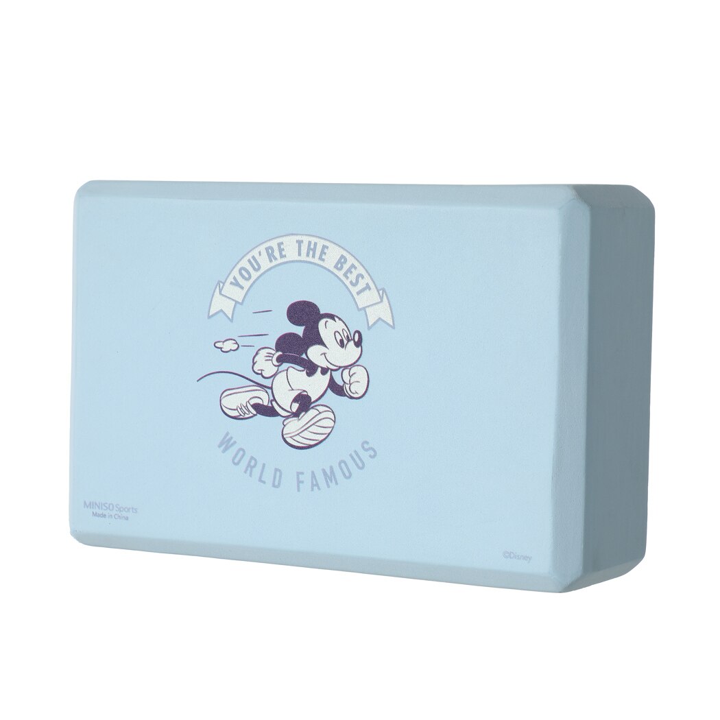 Accesoriu tip caramida pentru yoga sau fitness albastru, colectia