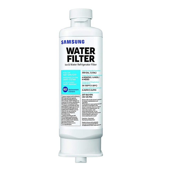 Samsung vízszűrő, HAF-QIN/EXP, DA97-17376B, Fehér