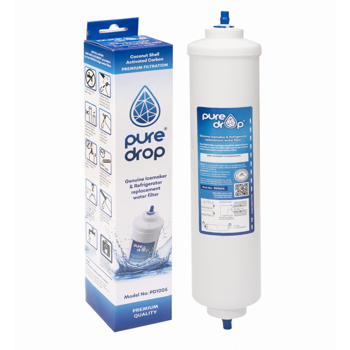 Filtru de apa, PureDrop, PD1005, Samsung DA29-10105J, Alb