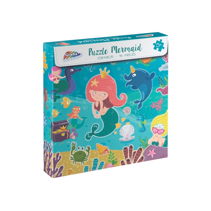 Пъзел Русалка Grafix, 35 х 48 cm, 96 Части