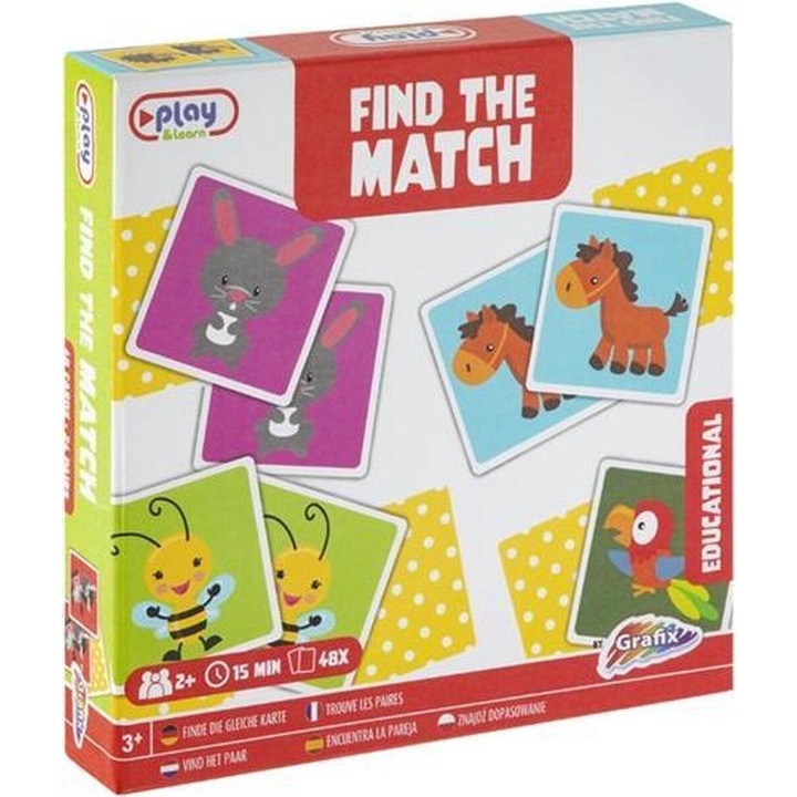 Игра за памет - Намерете двойката JUNIOR