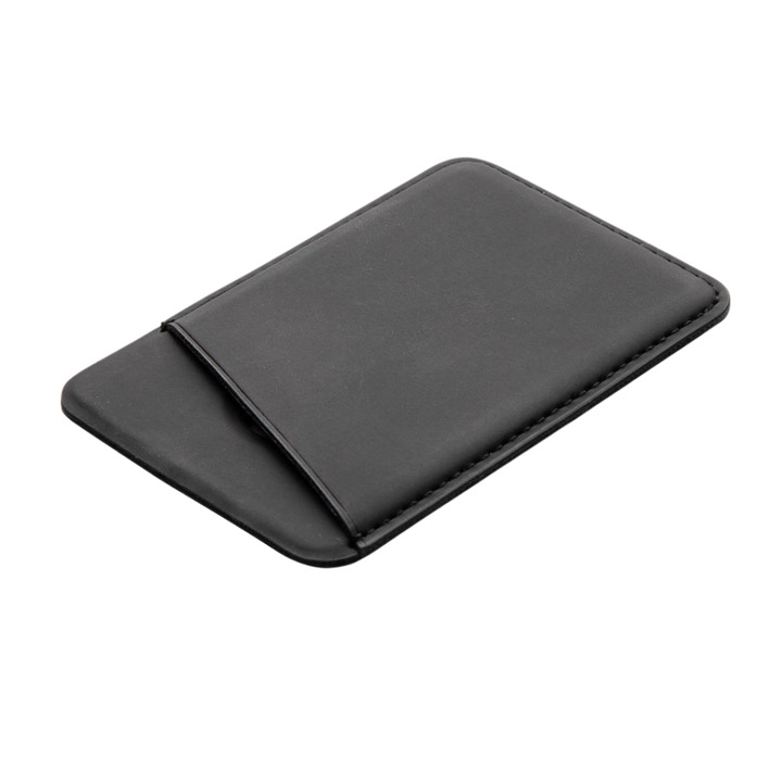 Портфейл Ronic MagSafe Card, съвместим с Apple iPhone 12/12 Mini/12 Pro/12 Pro Max/13/13 Mini/13 Pro/13 Pro Max, черен