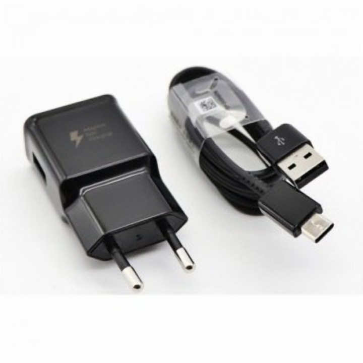 Incarcator de retea USB Type-C, Fast Charging, Negru