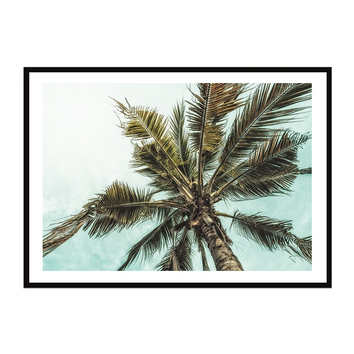 Poster decorativ cu rama PoStar, 33 x 43 cm, MDF, Multicolor