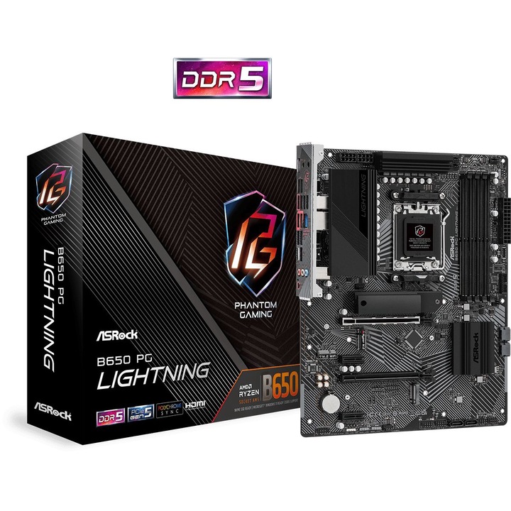 AsRock B650 PG Lightning AM5 alaplap