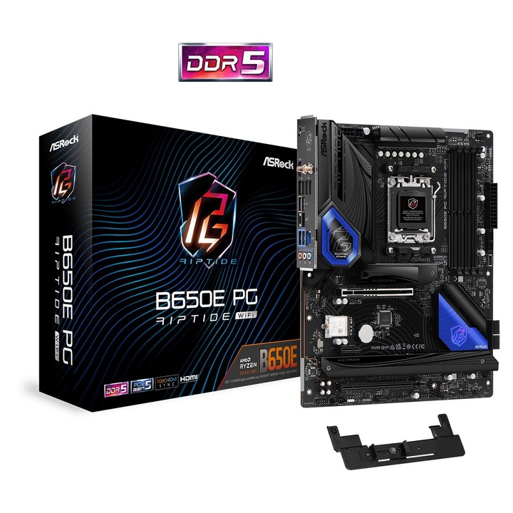 ASRock B650E PG RIPTIDE WIFI, 196244, Alaplap