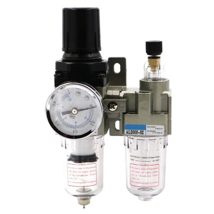 Reductor de presiune, cu filtru si ulei, 1/2", KD1496, Kraft&Dele