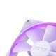 Kit 3 ventilatoare si controler RGB NZXT F120 RGB, Alb