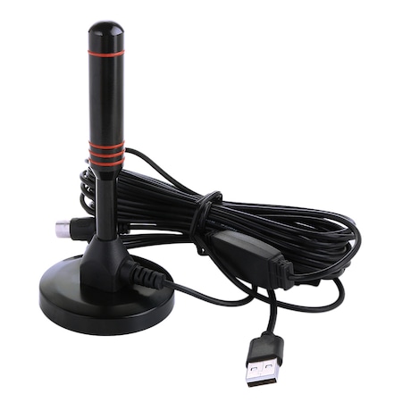 Antena DVB-T Royal DVB-T2 HDA-515USB, de interior, pentru difuzare TV digitala, cu amplificator