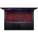 Acer Nitro 5 AN517-55 17.3" FullHD 144Hz Gaming laptop, Intel® Core™ i5-12500H, 8GB, 512GB SSD, Nvidia GeForce RTX 3050 4GB GDDR6, NoOS, Nemzetközi angol billentyűzet, Fekete