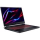 Acer Nitro 5 AN517-55 17.3" FullHD 144Hz Gaming laptop, Intel® Core™ i5-12500H, 8GB, 512GB SSD, Nvidia GeForce RTX 3050 4GB GDDR6, NoOS, Nemzetközi angol billentyűzet, Fekete