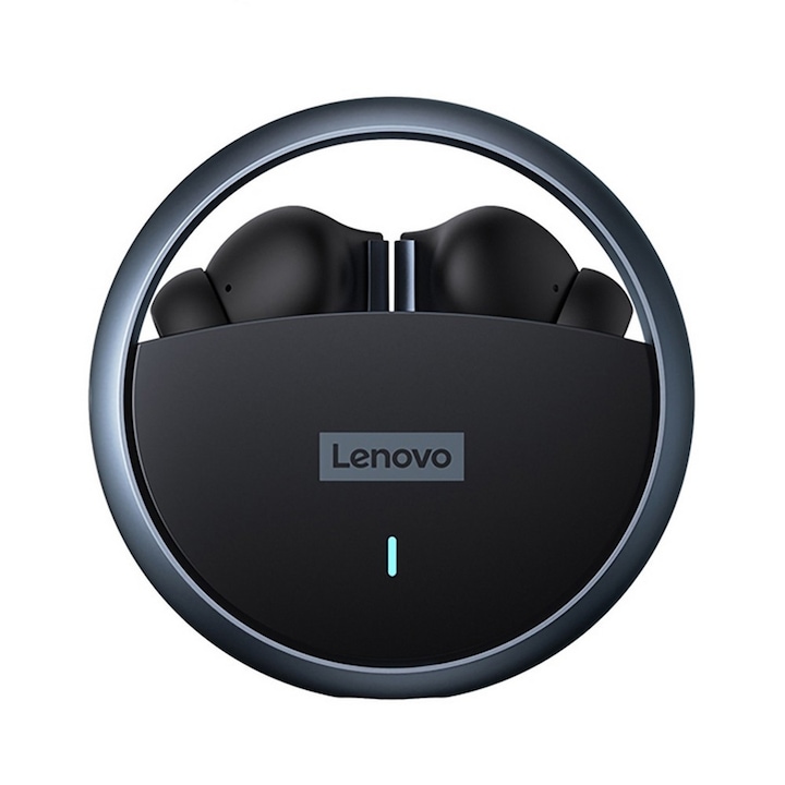 Слушалки Lenovo ThinkPlus LP60 TWS Bluetooth 5.3, черни
