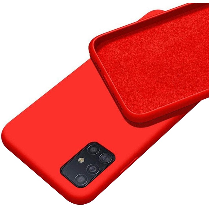 Cellect Prémium szilikon tok, Samsung Galaxy A33 5G, Piros