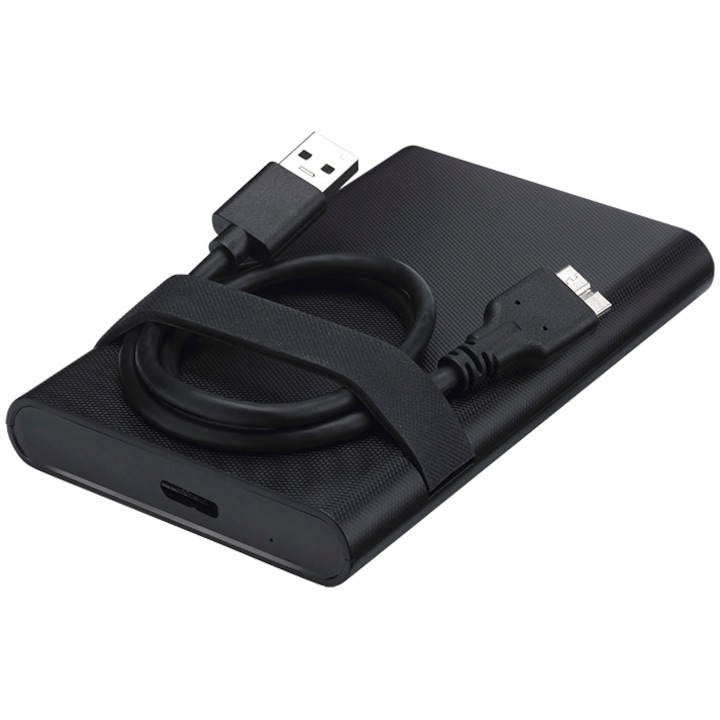 HDD extern Verbatim SmartDisk 320GB certified refurbished USB 3.2 Gen 1, Negru