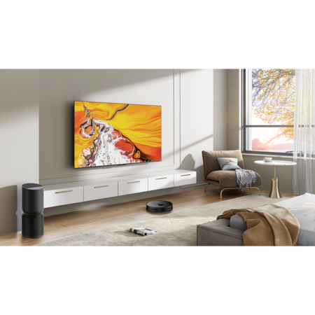 Televizor TCL QLED 65C635, 164 cm, Smart Google TV, 4K Ultra HD, Clasa F