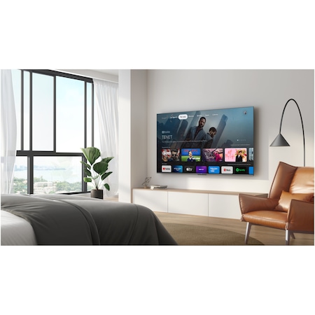 Телевизор TCL LED 55P735, 55" (139 см), Smart Google TV, 4K Ultra HD, Клас E