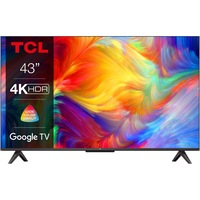 Televizor TCL LED 43P735, 108 cm, Smart Google TV, 4K Ultra HD, Clasa F