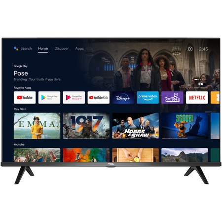 Televizor TCL LED 32S6200, 80 cm, Smart Android TV, HD, Clasa F