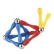 Joc constructii magnetice 124 piese, 7Toys