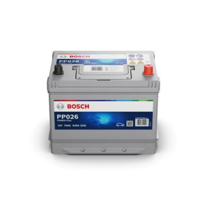 Acumulator auto BOSCH 12V 70Ah/540A, 260x173x222 B1