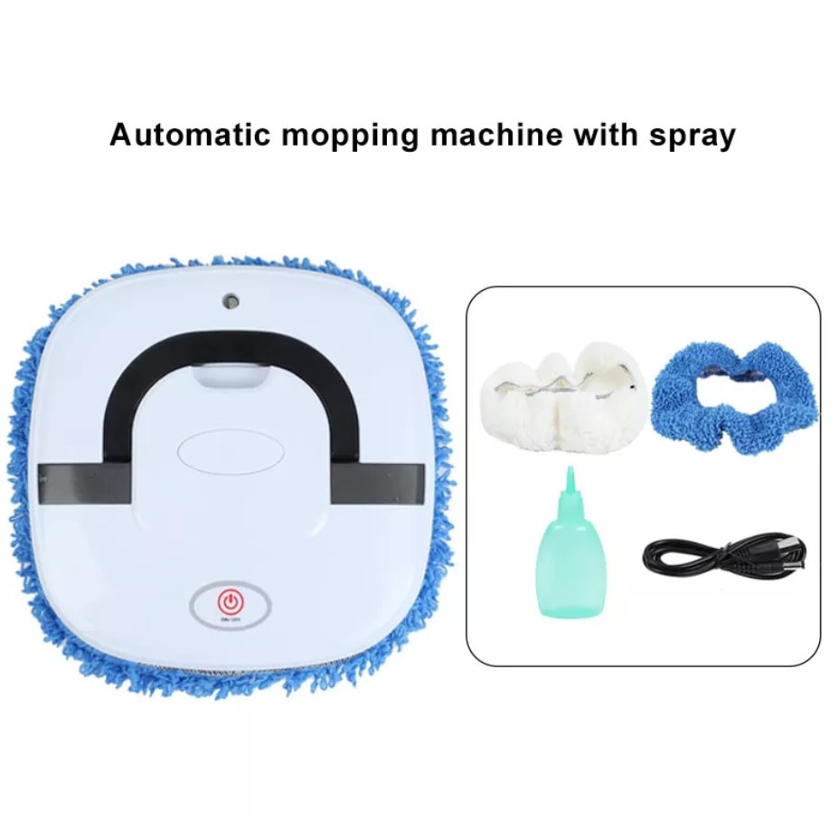 Robot mop iRobot Braava m6 (m6138), Li-ion, Consum 19Wh, 10 Harti, Bariere  virtuale, Curatare umeda