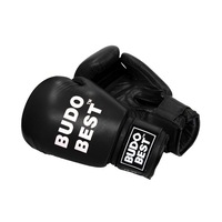 Manusi de box Unicolor * Negru * 6 oz * Piele Artificiala