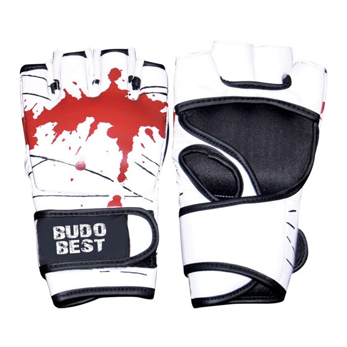 Manusi MMA T6 * Alb * XXL * Piele Naturala