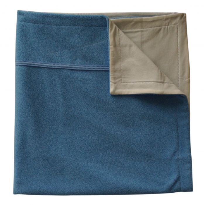 Patura bebe bleu, 84x85 cm