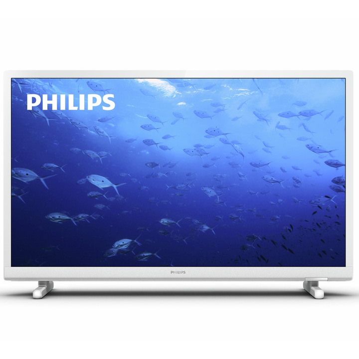 Телевизор Philips LED 24PHS5537, 24" (60 см), HD, Захранване 12V, Клас E