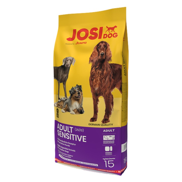Hrana uscata pentru caini Josera JosiDog Adult Sensitive, 15Kg