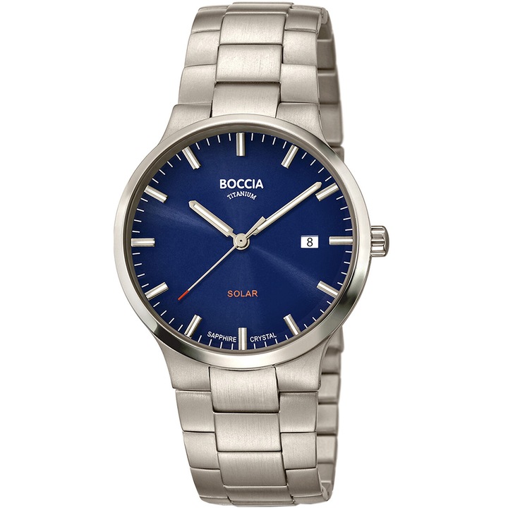 Ceas barbatesc Boccia 3652-02, Quartz, 39mm, 5ATM