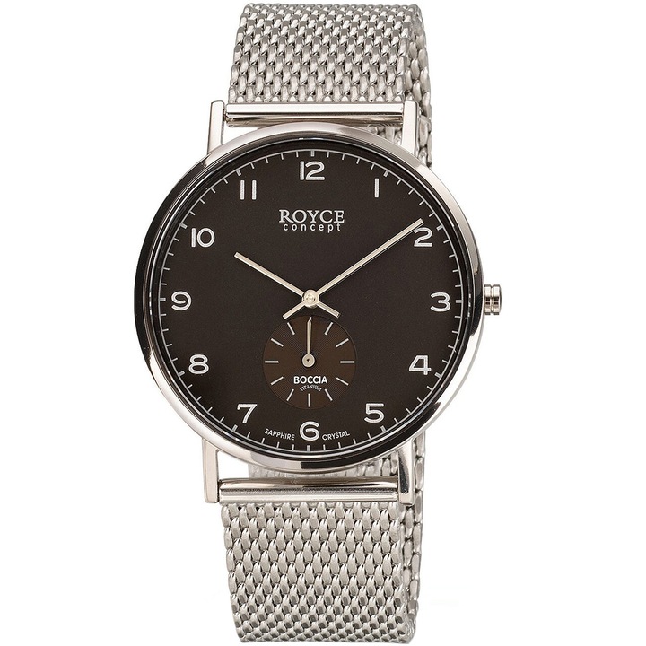 Мъжки часовник Boccia 3642-02, Кварц, 39mm, 3ATM